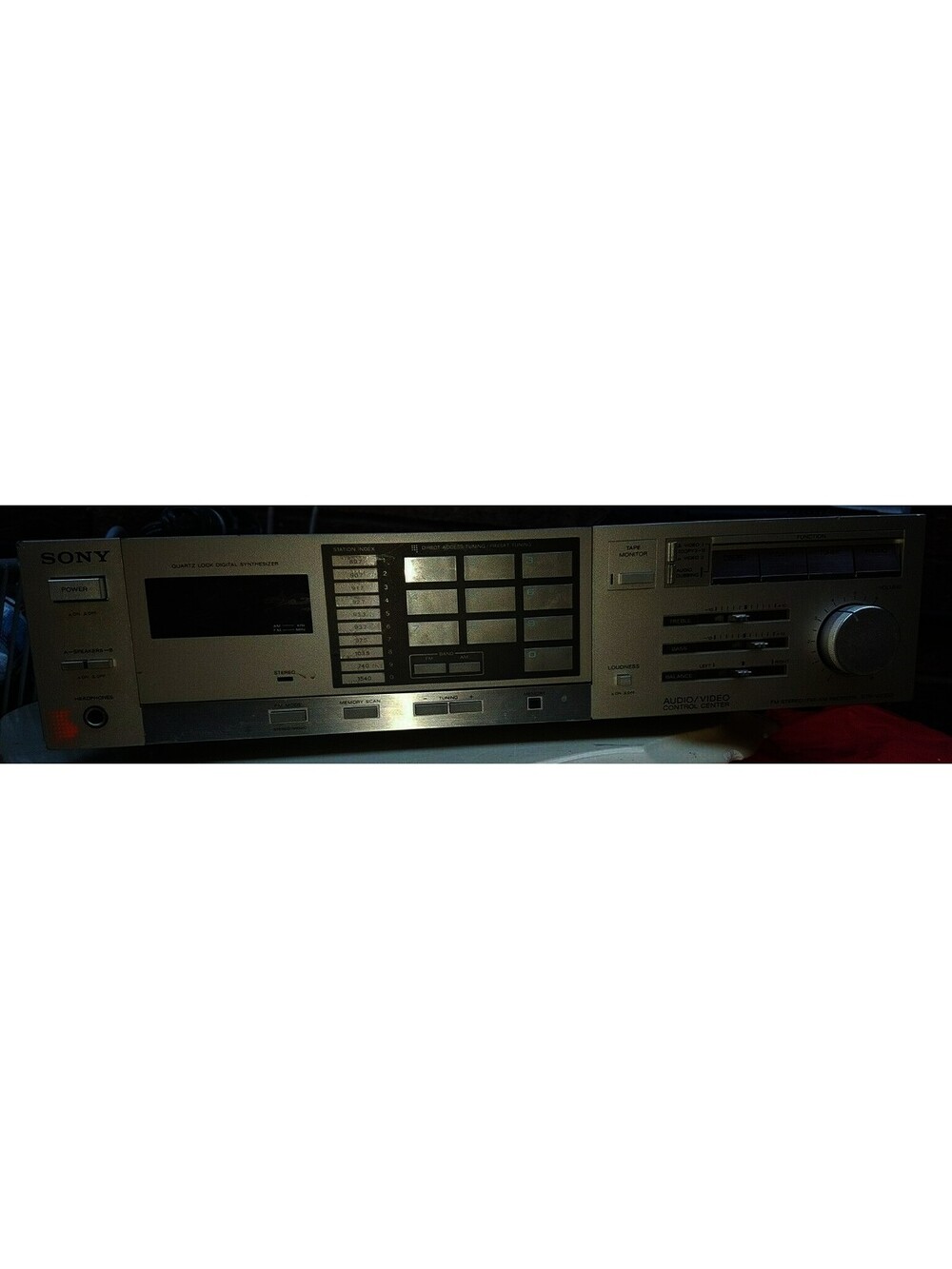 Sony Str-vx350 Vintage Audio Video Receiver (1983)